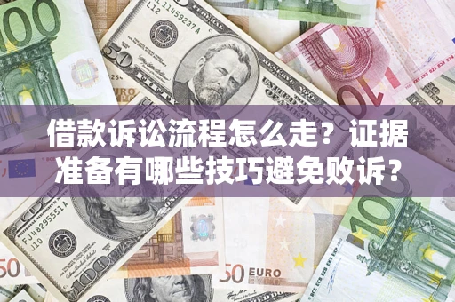 武汉借款诉讼流程怎么走？证据准备有哪些技巧避免败诉？