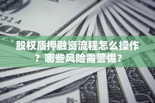 武汉股权质押融资流程怎么操作？哪些风险需警惕？