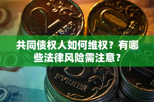 武汉共同债权人如何维权？有哪些法律风险需注意？