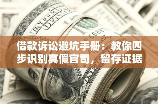 武汉借款诉讼避坑手册：教你四步识别真假官司，留存证据不踩雷