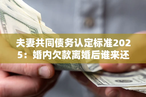 武汉夫妻共同债务认定标准2025：婚内欠款离婚后谁来还？