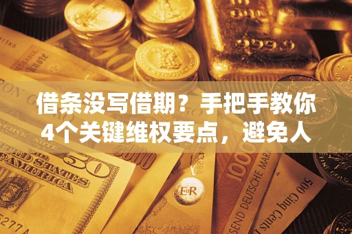 武汉借条没写借期？手把手教你4个关键维权要点，避免人财两空