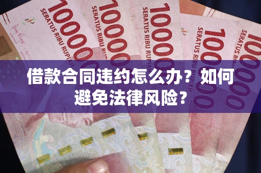 武汉借款合同违约怎么办？如何避免法律风险？